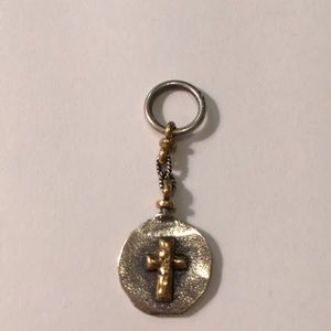 Waxing Poetic Tokenaire charm- cross
